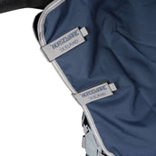 Amigo Turnout Rug FieldSafe Plus 1200D 50g Navy/Titanium Grey/Silver