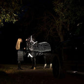 Amigo Turnout Rug FieldSafe Reflectech Plus 1200D 0g Black/Reflective/Black