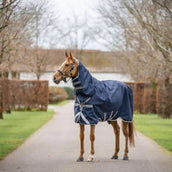 Amigo Turnout Rug Integrated 1200D 250g Navy/Titanium Grey/Silver