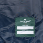 Amigo Turnout Rug Integrated 1200D 250g Black/Titanium Grey/Silver