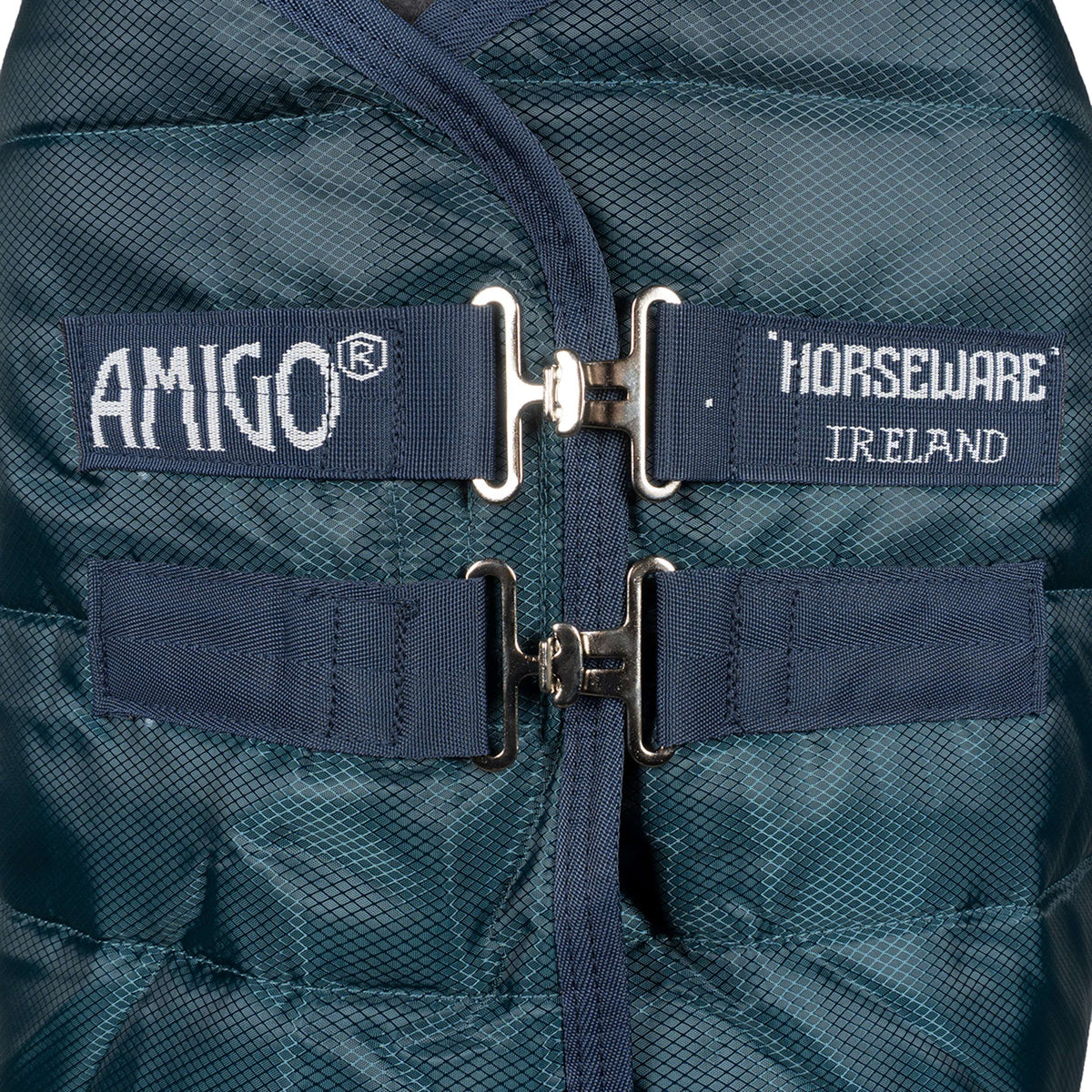Amigo Ripstop Insulator Stable 200g Dynasty Green/Navy/Silver