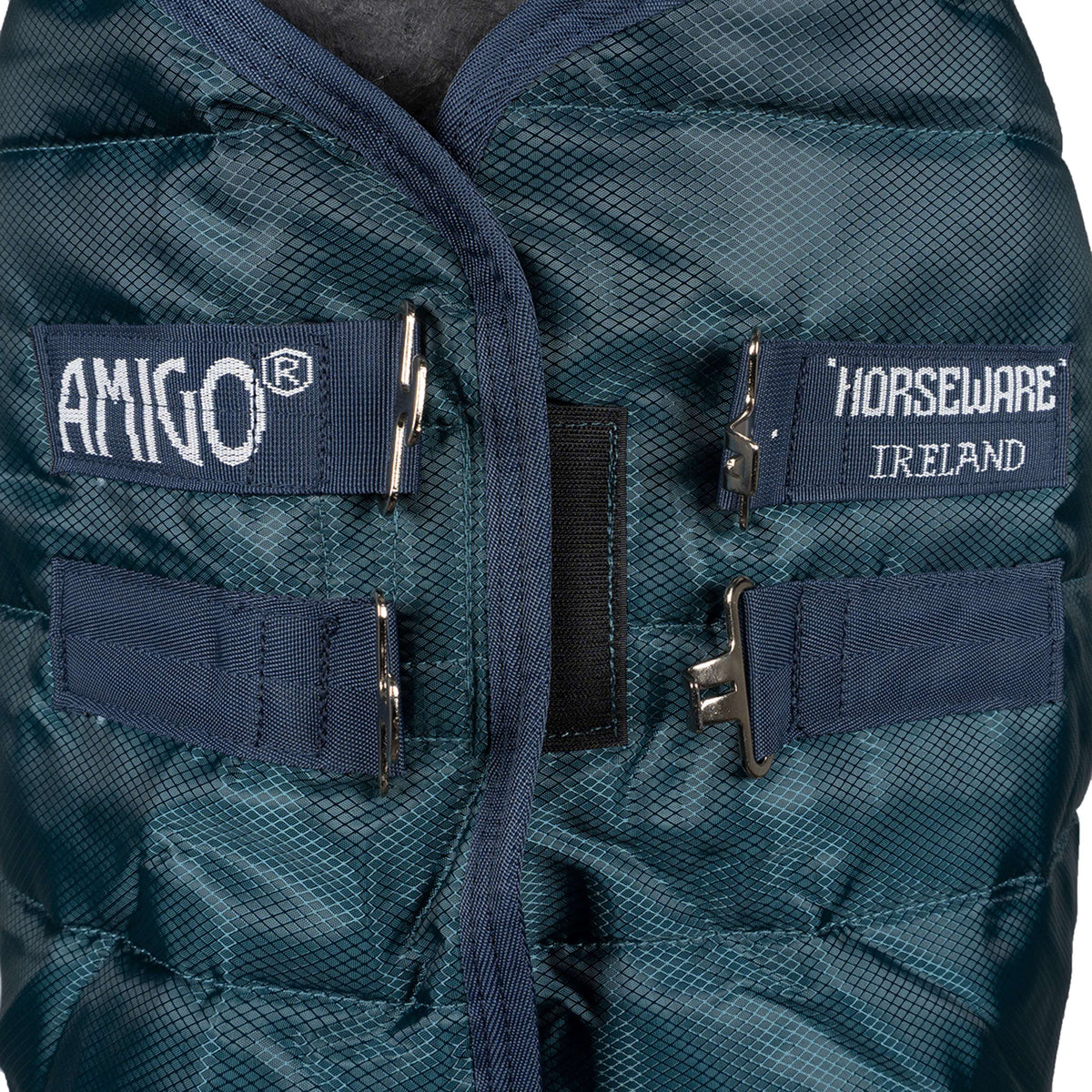 Amigo Ripstop Insulator Stable 200g Dynasty Green/Navy/Silver