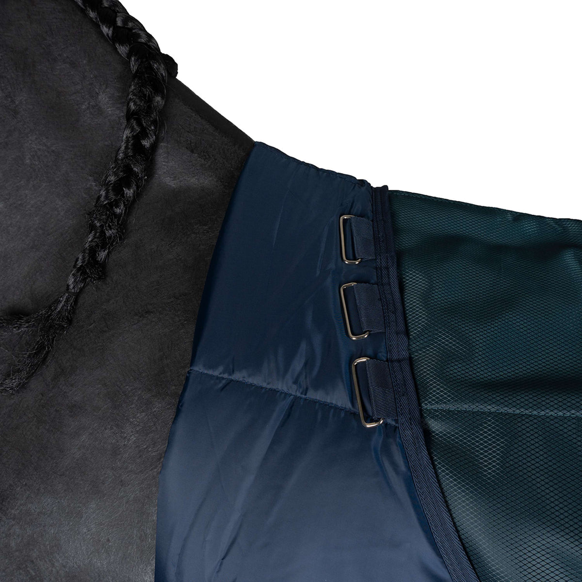 Amigo Ripstop Insulator Stable 200g Dynasty Green/Navy/Silver