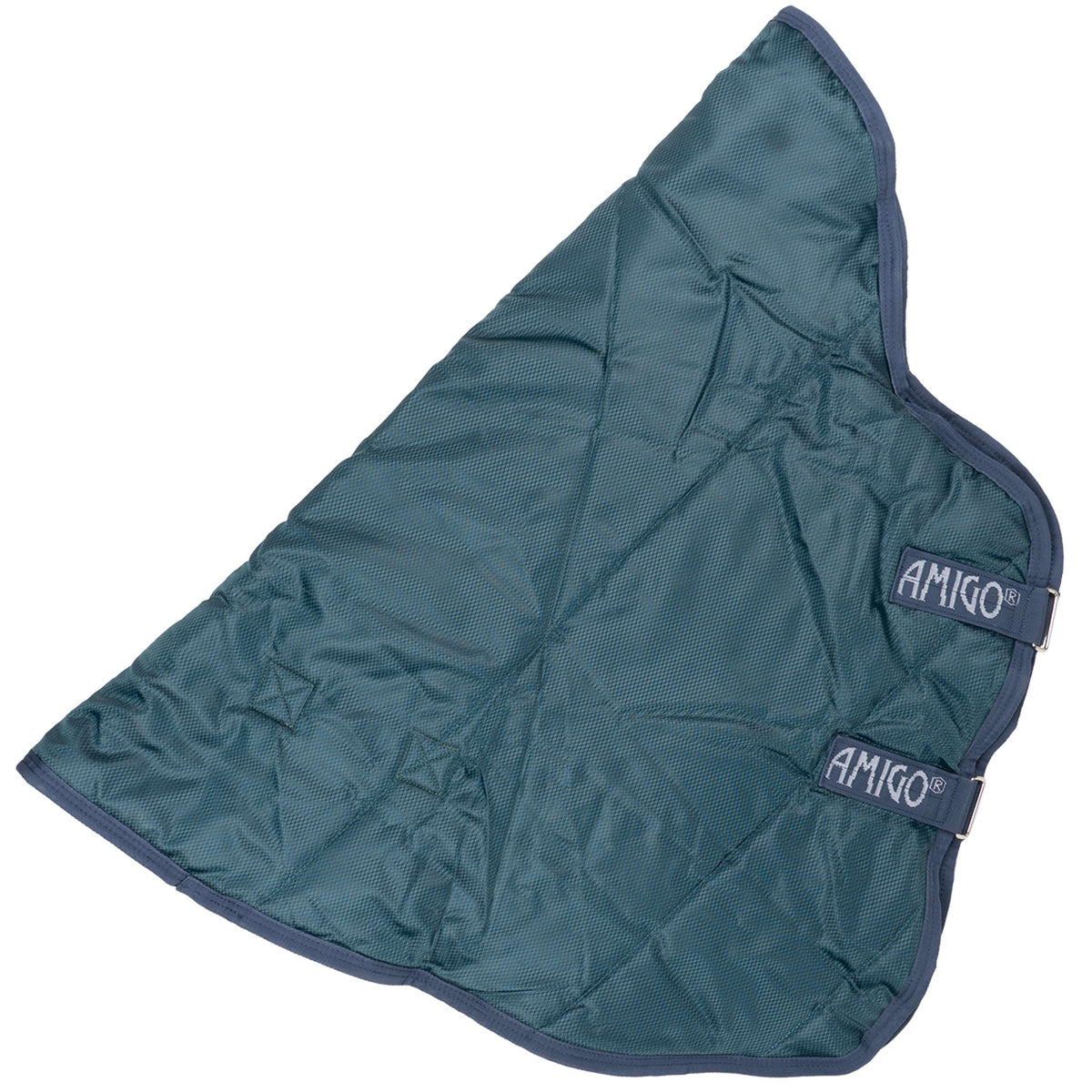 Amigo Couvre-Cou Ripstip Insulator Stable 200g Dynasty Green/Navy/Silver