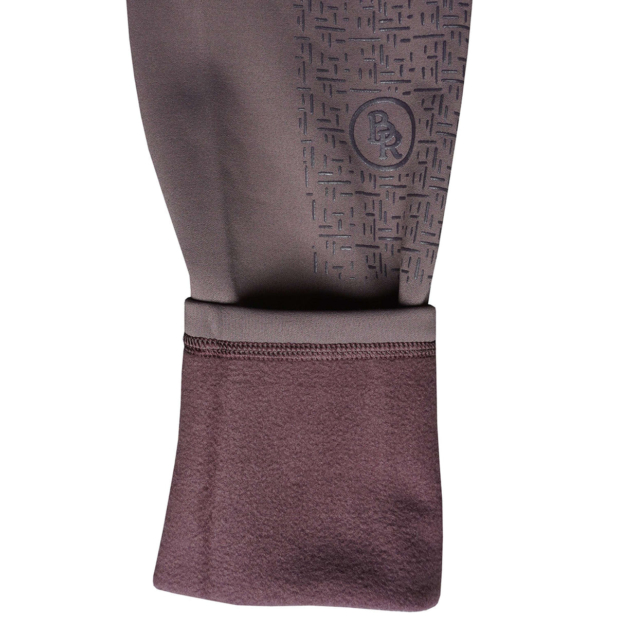 BR Legging d'Équitation AW25 Jolie Femme Partie Siege en Silicone Raisin