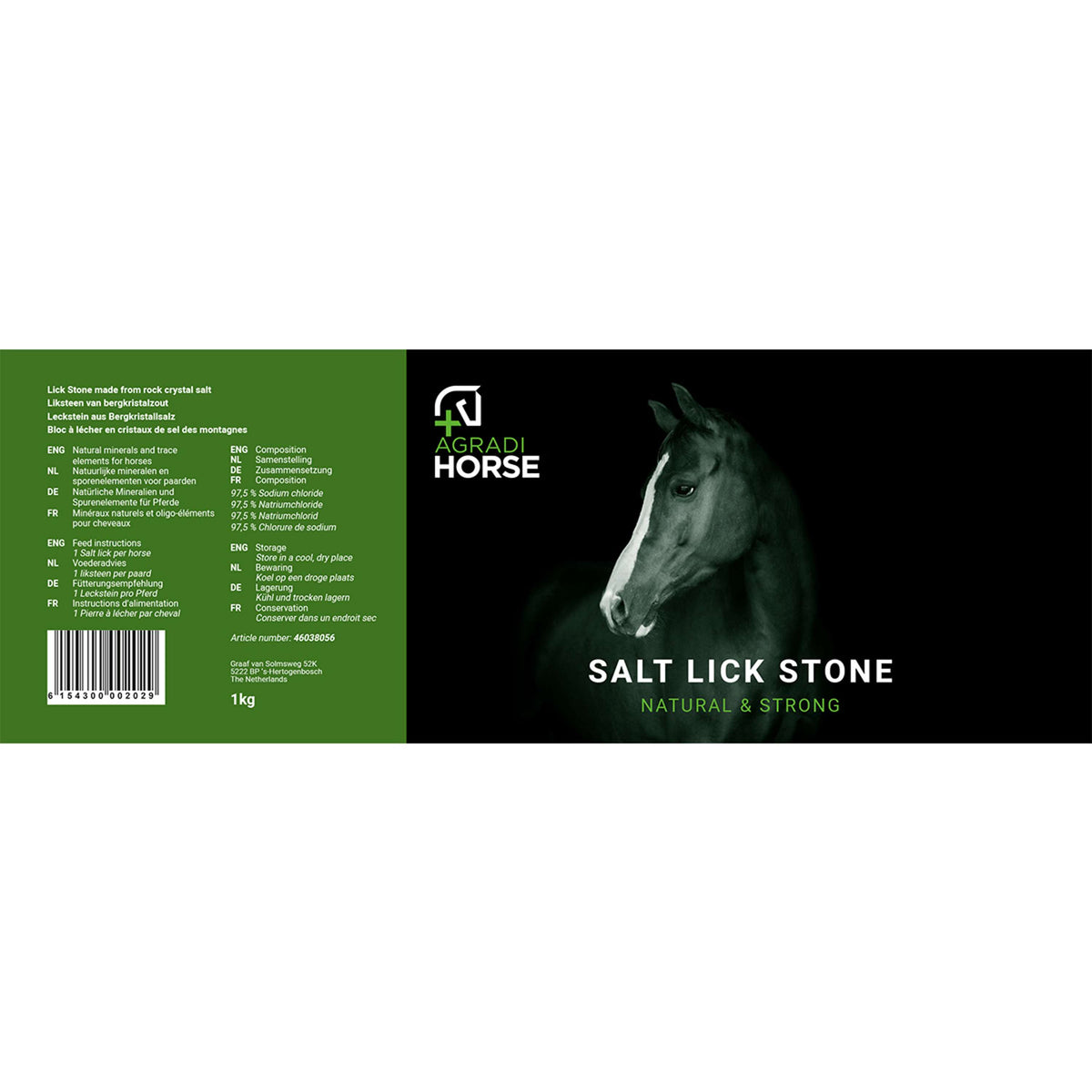 Agradi Health Pierre à Lécher Himalaya Rond