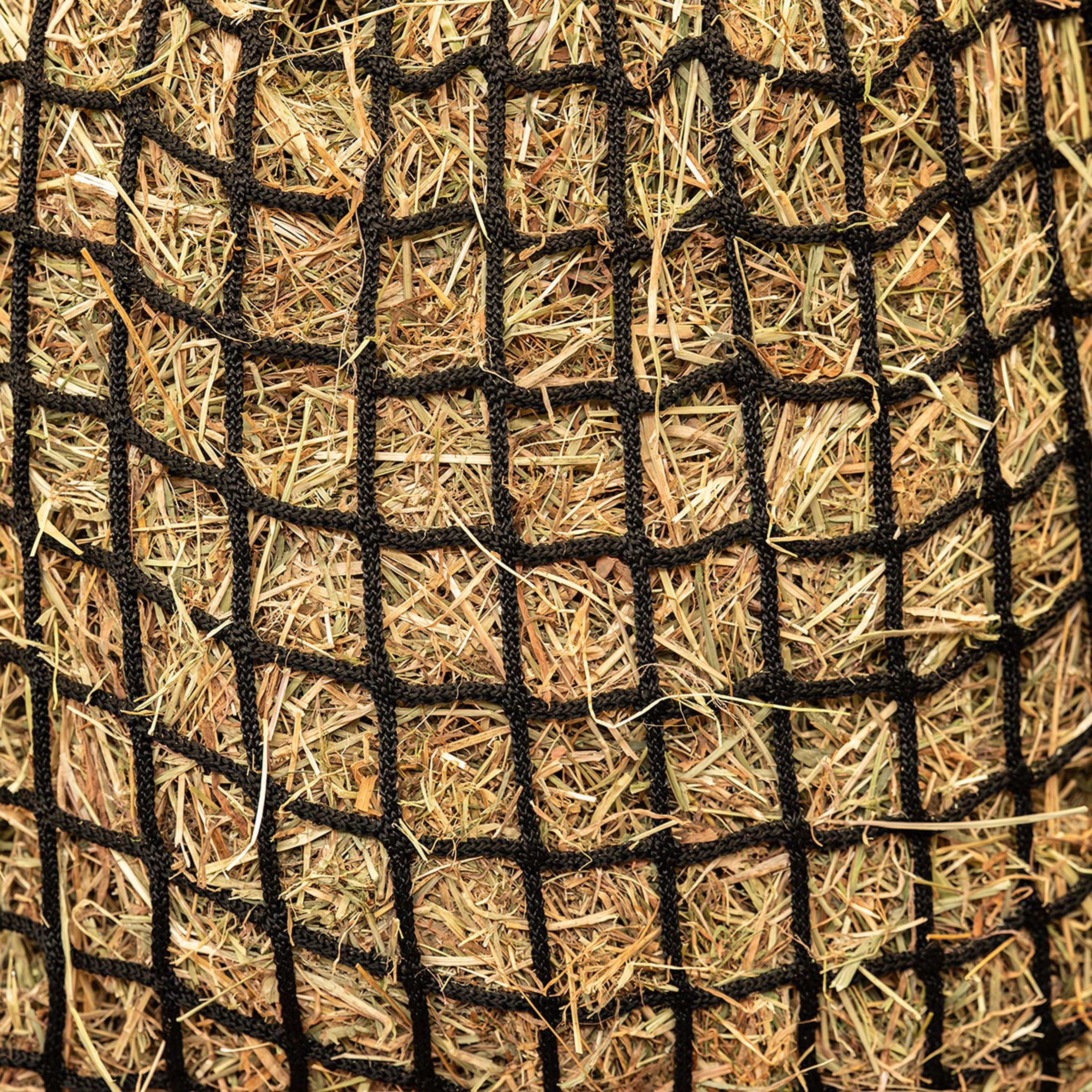 Agradi Horse Filet à Foin Heavy Duty Maille 4,5 x 4,5 cm Noir