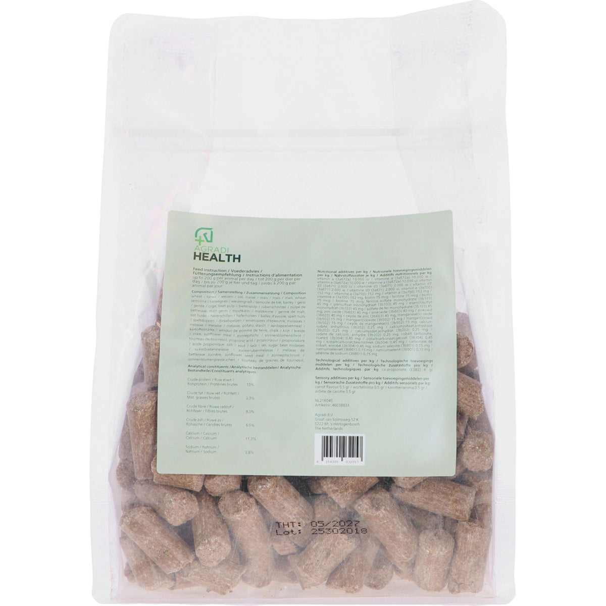 Agradi Horse Croquette de Récompense Carotte