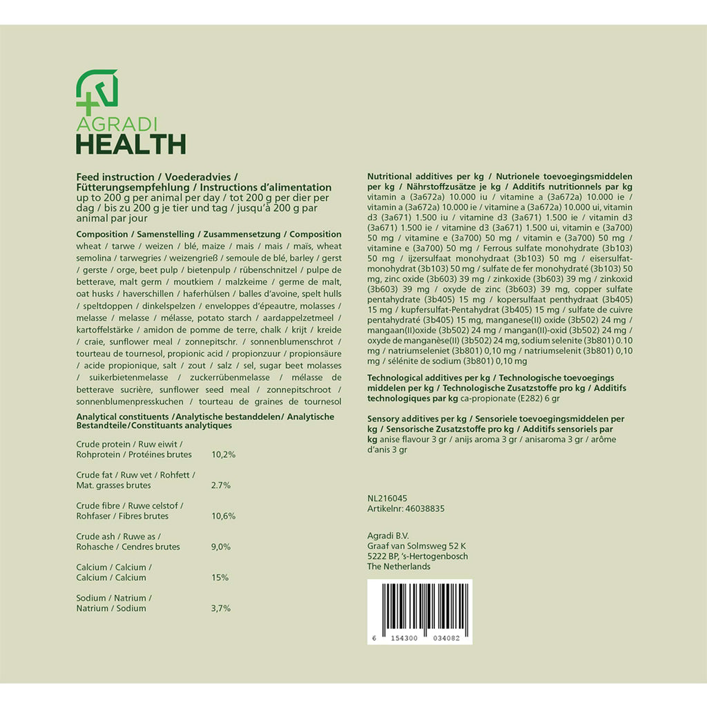 Agradi Health Croquette de Récompense Herbes