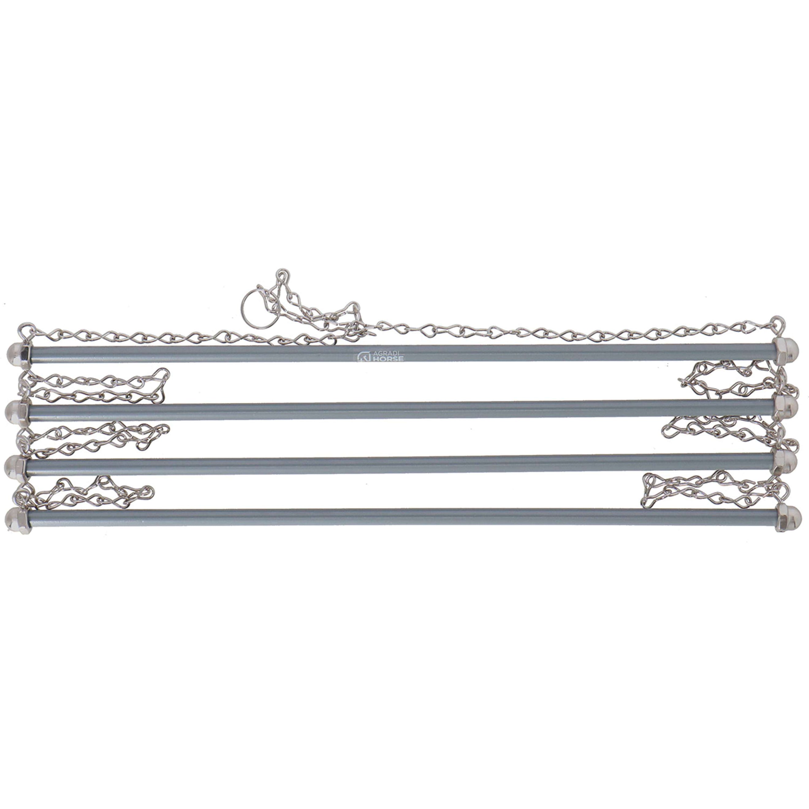 Agradi Horse Râtelier pour Couverture Suspendu Gris Agradi Horse Râtelier pour Couverture Suspendu Gris