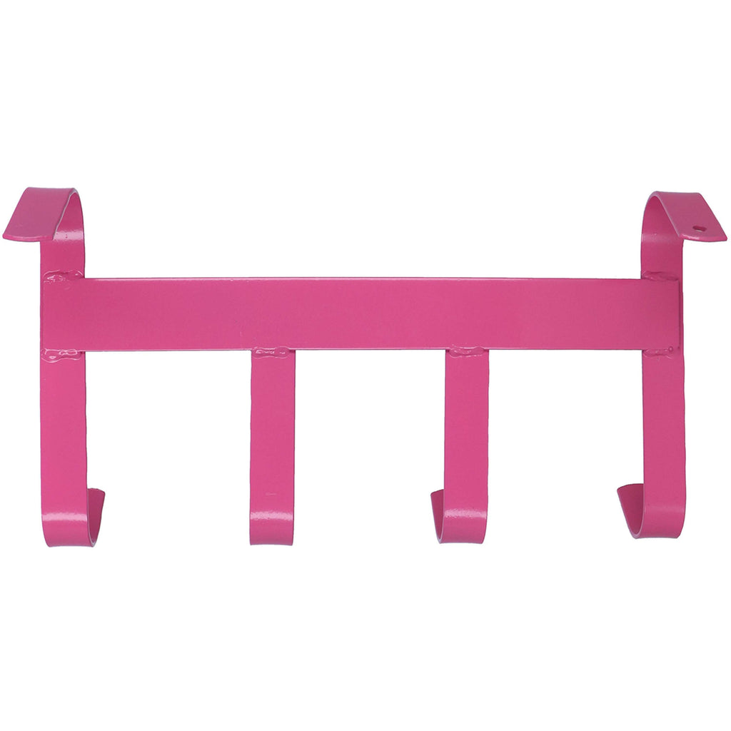 Agradi Horse Porte-Bride avec 4 Crochets Rose