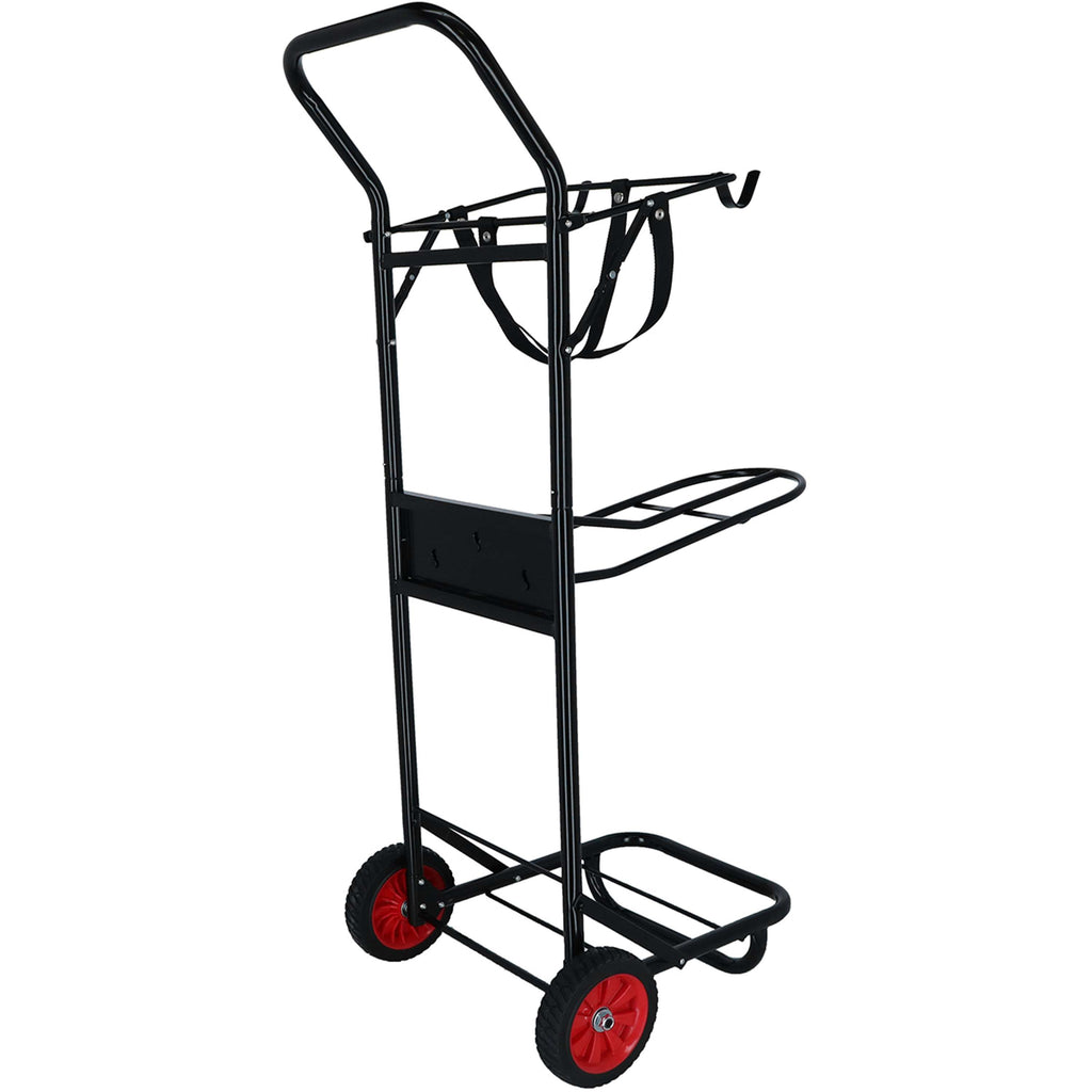 Agradi Horse Chariot Porte-Selle Noir