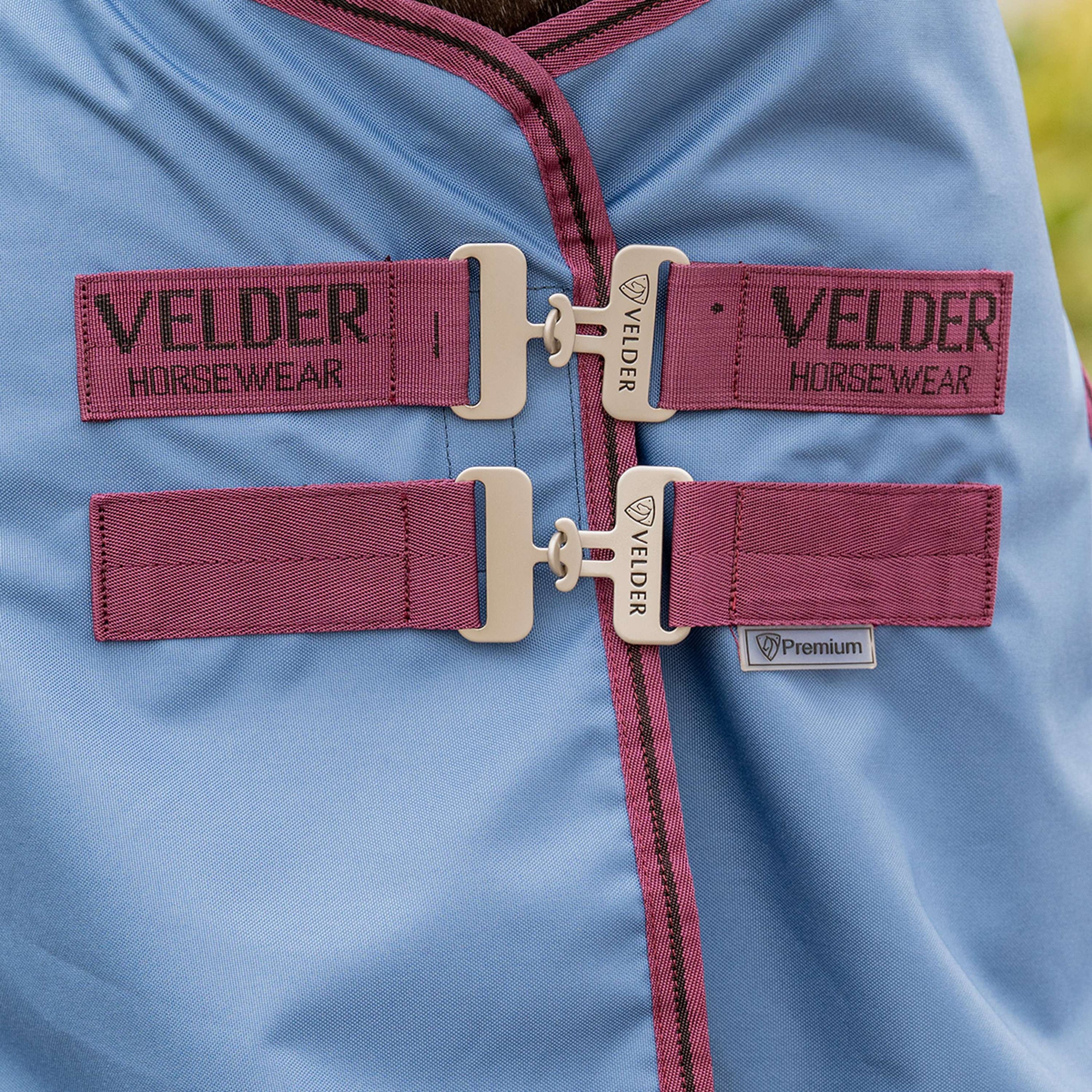 Velder Horsewear Turnout Rug 900D 0g Denim bleu Velder Horsewear Turnout Rug 900D 0g Denim bleu