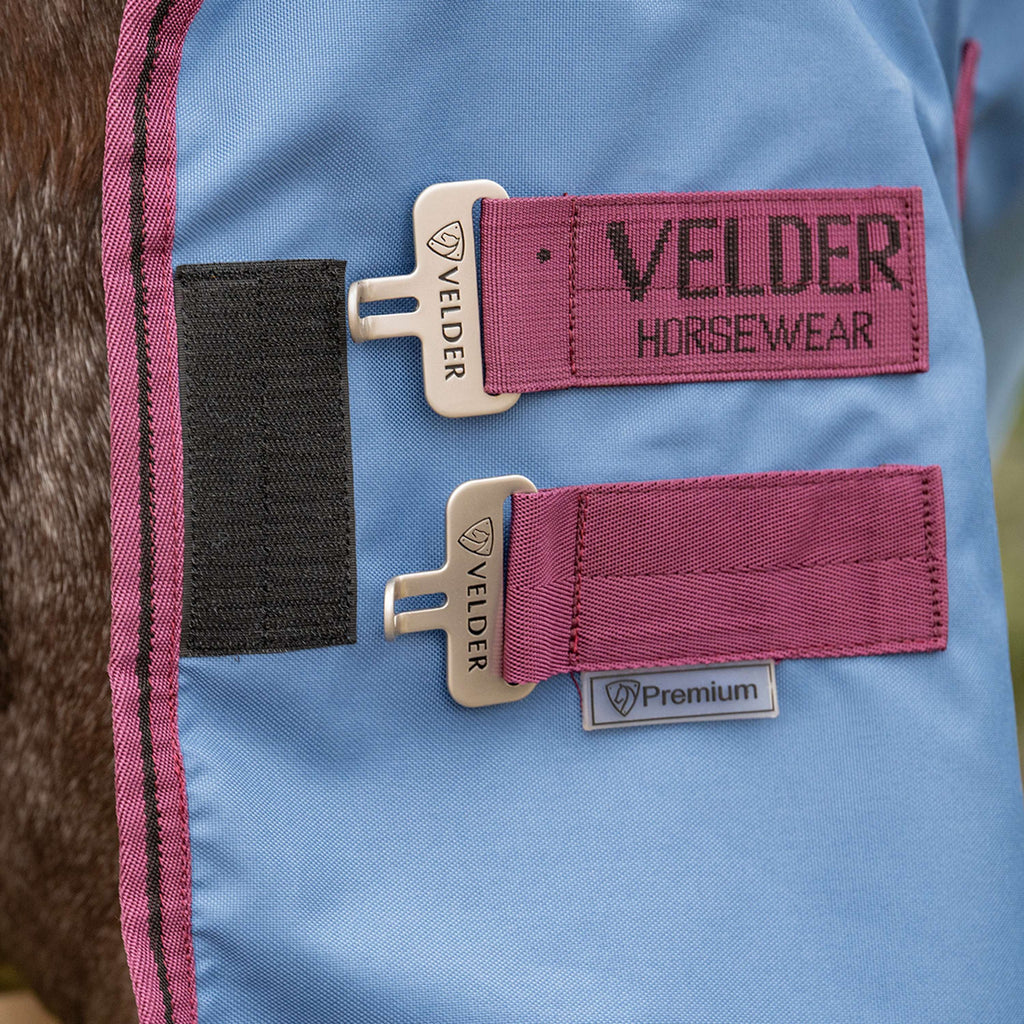 Velder Horsewear Premium Turnout Rug 900D 0g Denim bleu