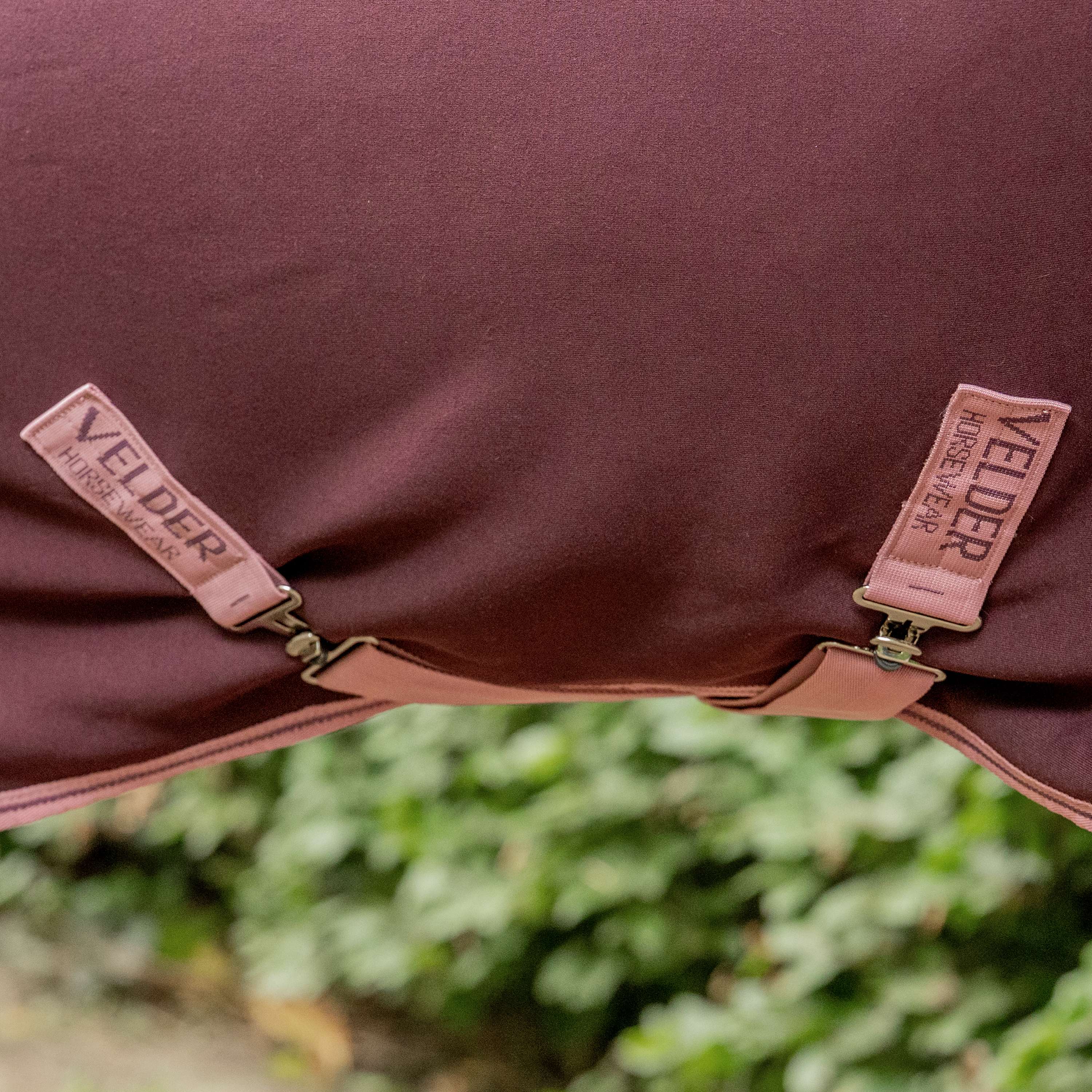 Velder Horsewear Essentials Pony Cooler Rug Plum Brown