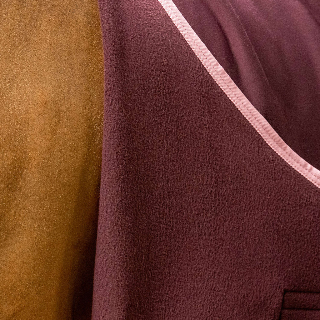 Velder Horsewear Essentials Pony Cooler Rug Plum Brown
