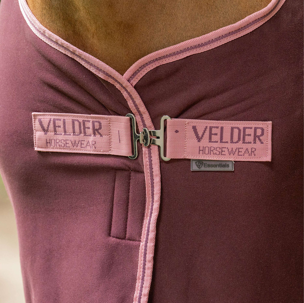 Velder Horsewear Essentials Cooler Rug Plum Brown