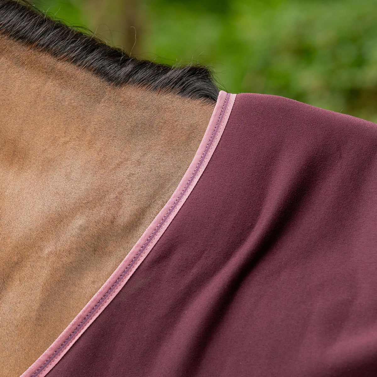 Velder Horsewear Cooler Rug Plum Brown
