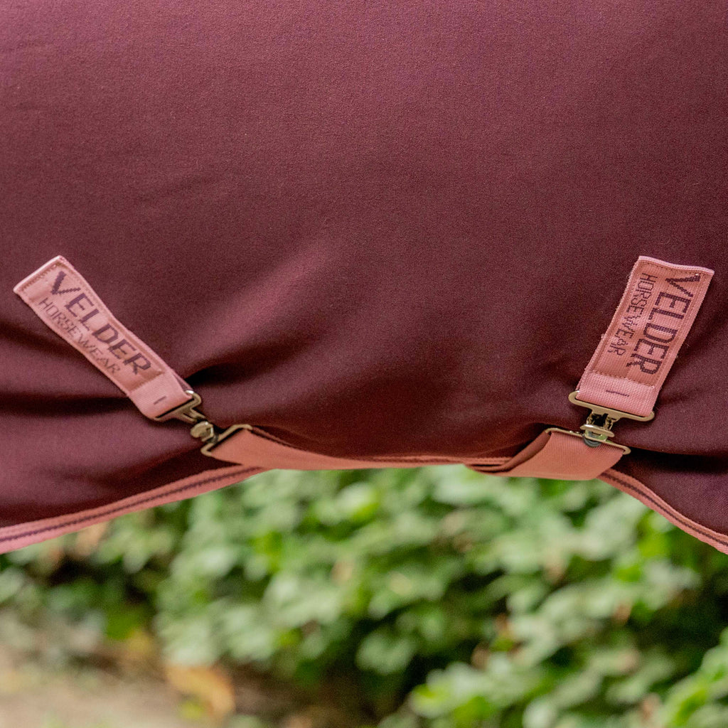 Velder Horsewear Essentials Cooler Rug Plum Brown