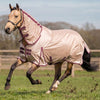 Velder Horsewear Essentials Couverture Anti-Mouches Mesh avec Couvre-cou Earth Grey