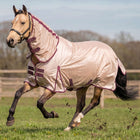 Velder Horsewear Essentials Couverture Anti-Mouches Mesh avec Couvre-cou Earth Grey