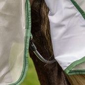 Velder Horsewear Couverture Anti-Mouches Mesh avec Couvre-cou Argent