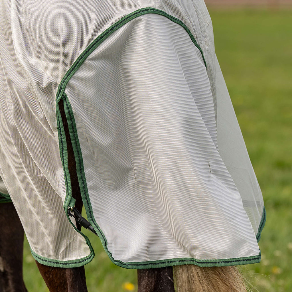 Velder Horsewear Essentials Couverture Anti-Mouches Mesh avec Couvre-cou Argent