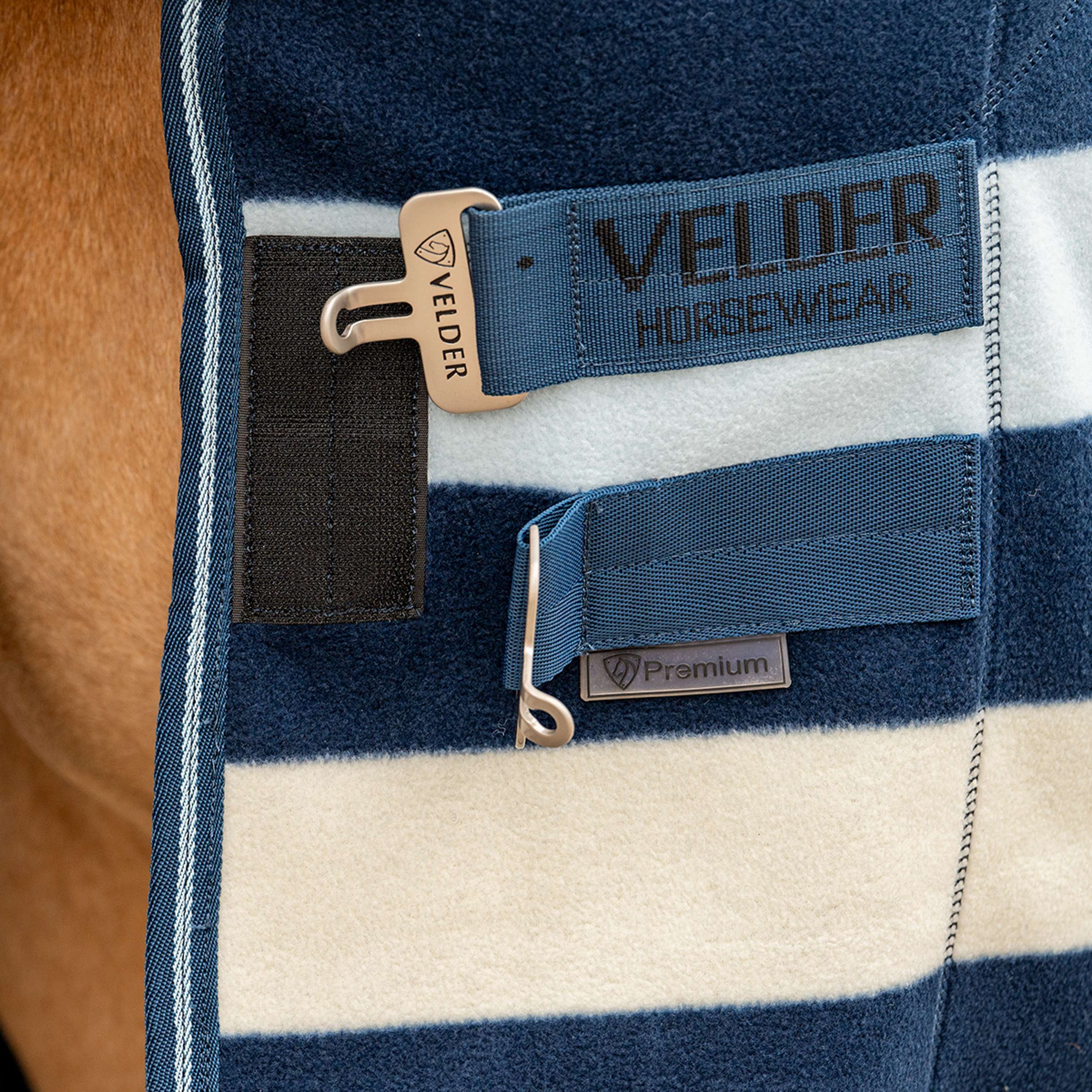Velder Horsewear Premium Pony Deluxe Fleece Cooler Rug Marin