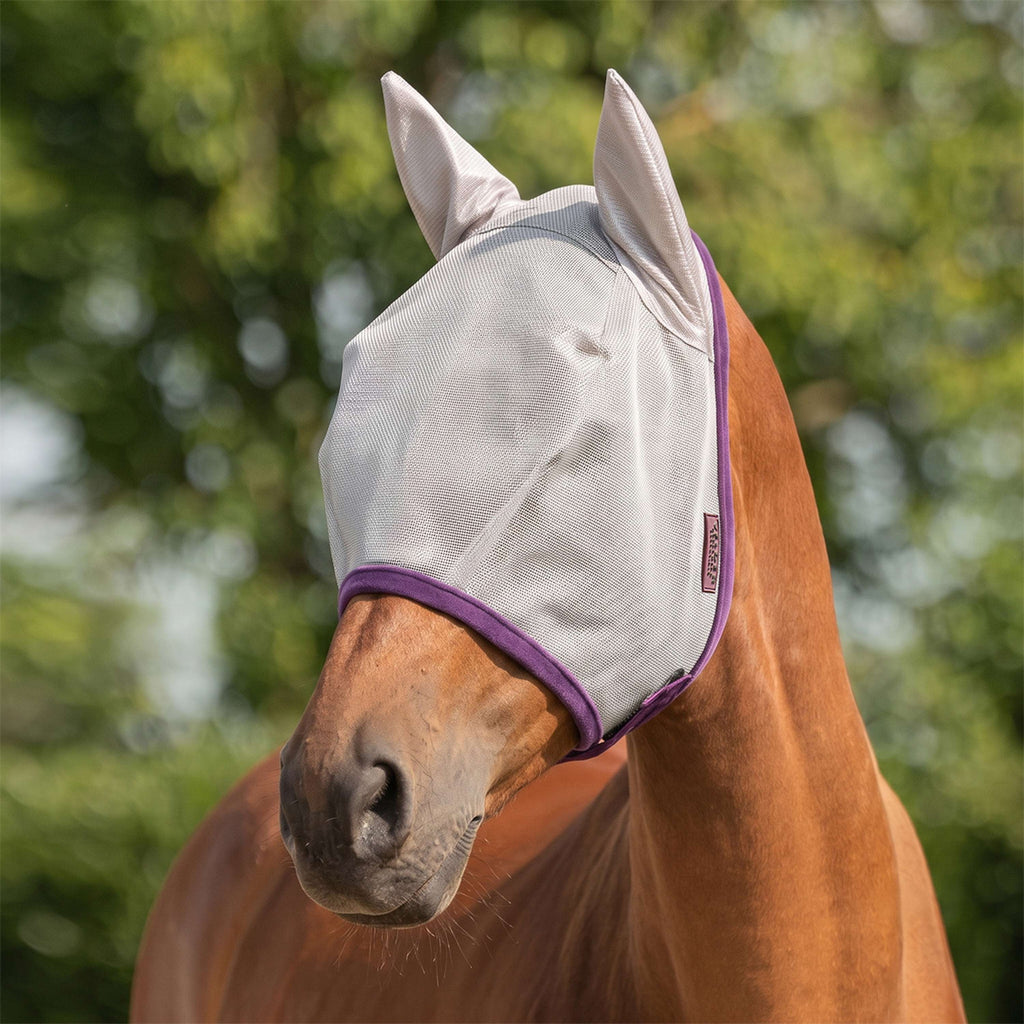 Velder Horsewear Essentials Masque Anti-Mouches avec Oreilles Sand Stone