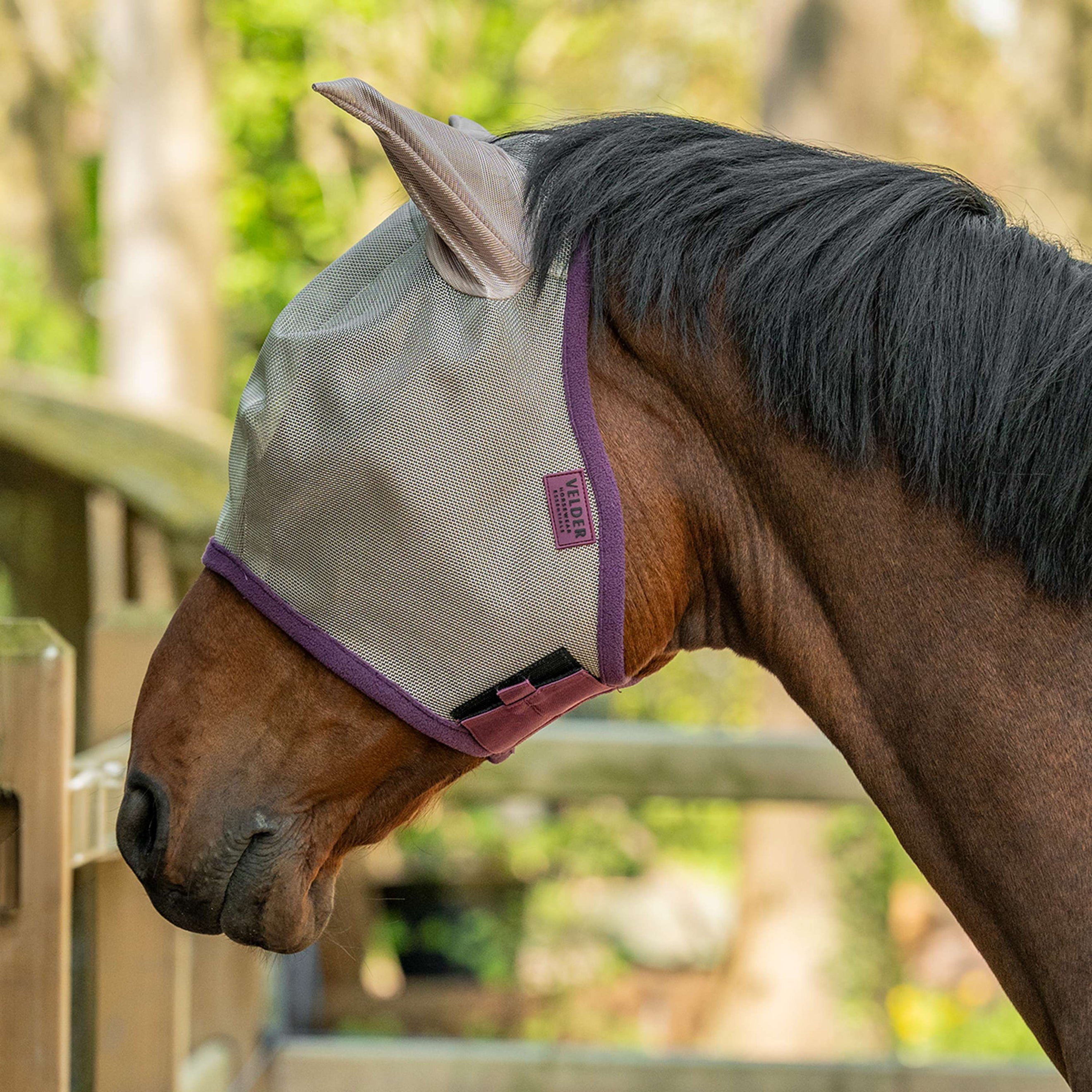 Velder Horsewear Masque Anti-Mouches avec Oreilles Sand Stone Velder Horsewear Masque Anti-Mouches avec Oreilles Sand Stone