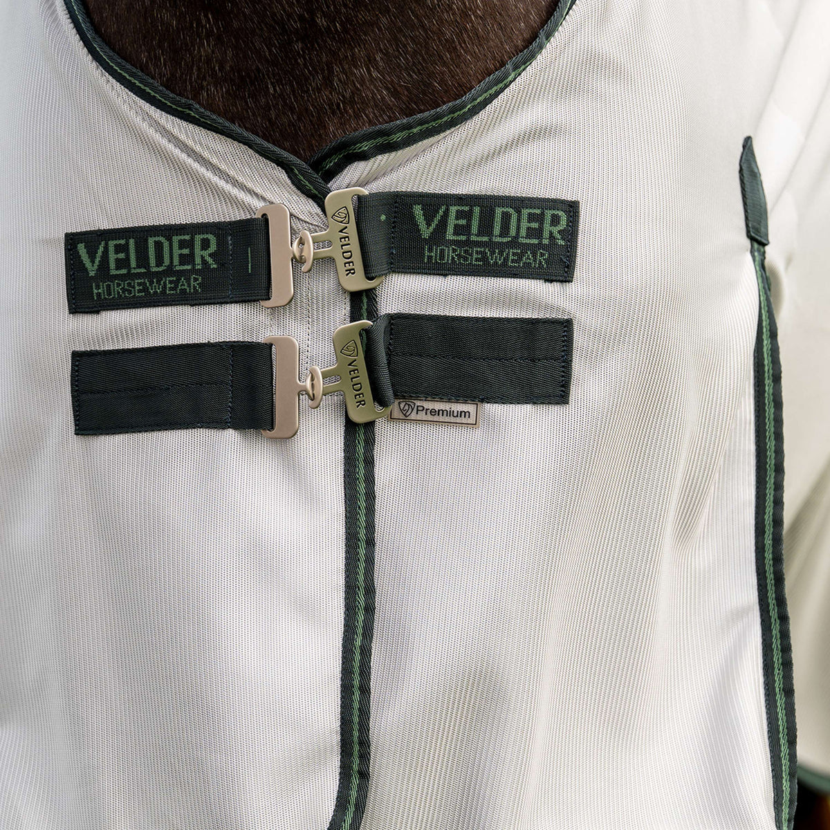 Velder Horsewear Couverture Anti-Mouches Guardian AirMesh Silver Mist