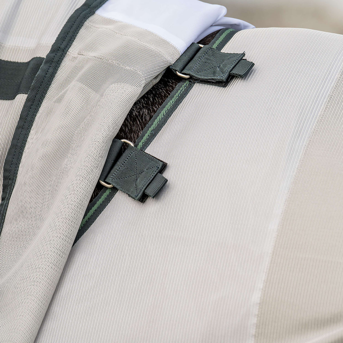 Velder Horsewear Couverture Anti-Mouches Guardian AirMesh Silver Mist