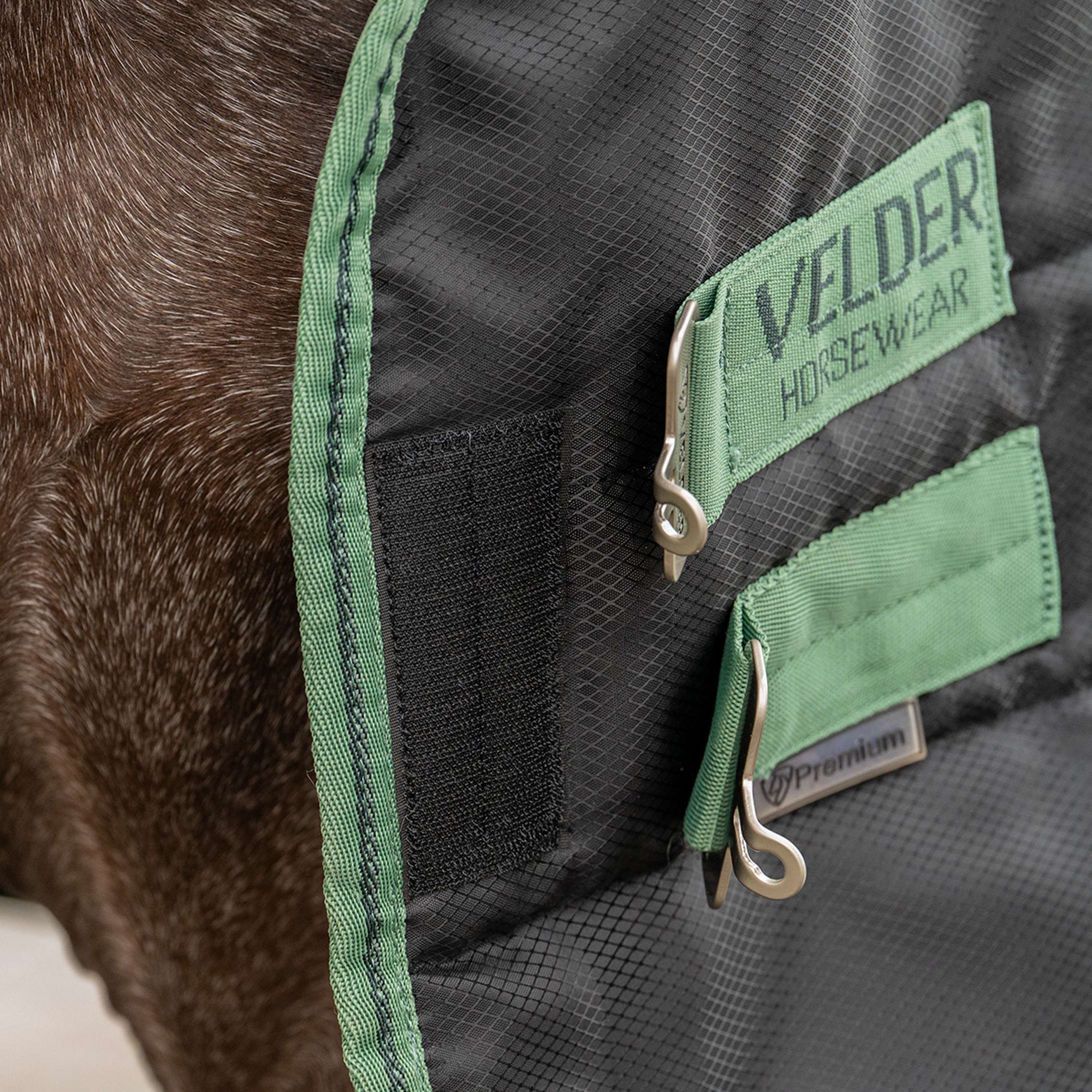 Velder Horsewear Premium Pony Couverture d'Écurie 210D 100g Noir
