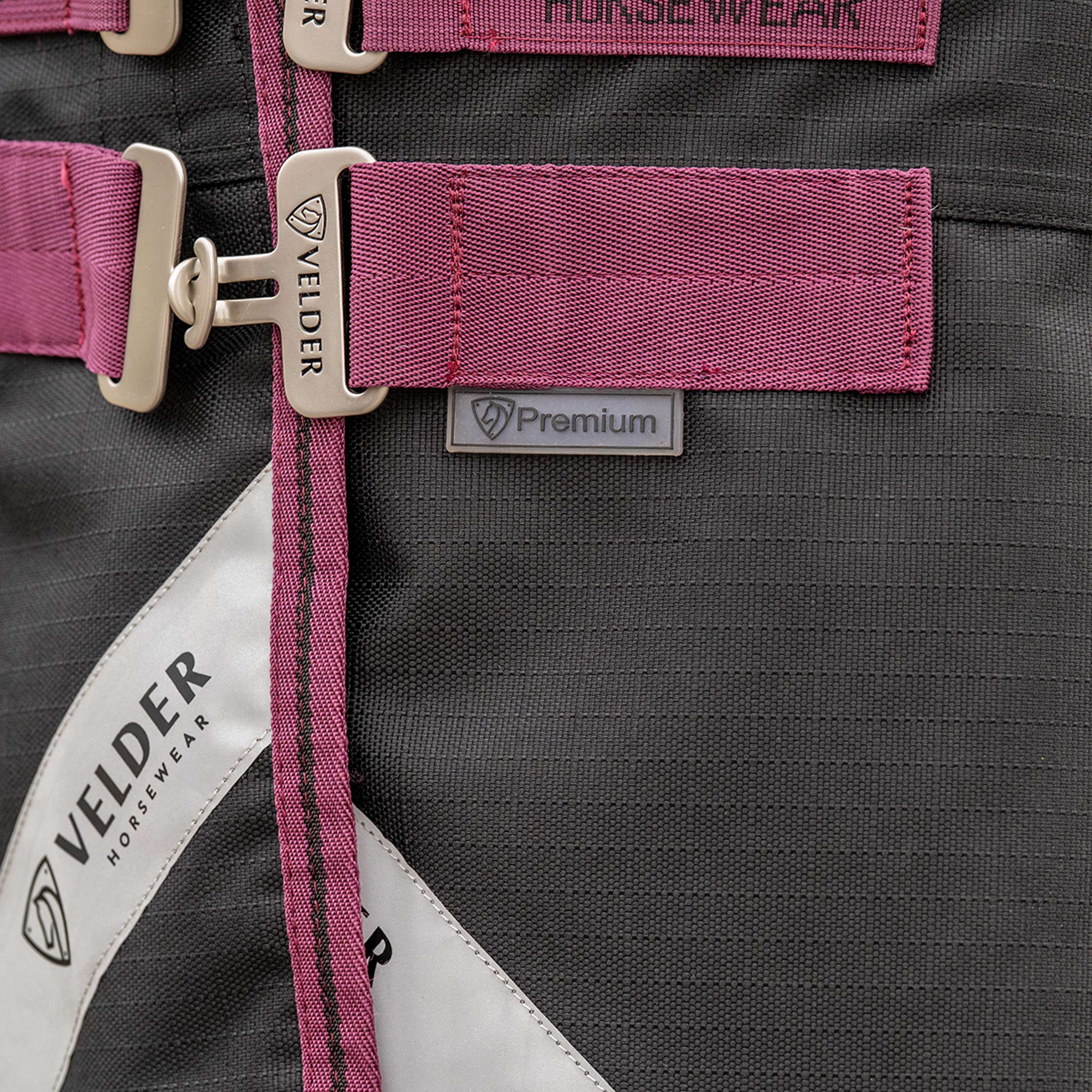 Velder Horsewear Premium Pony Turnout Rug 1200D 0g Noir