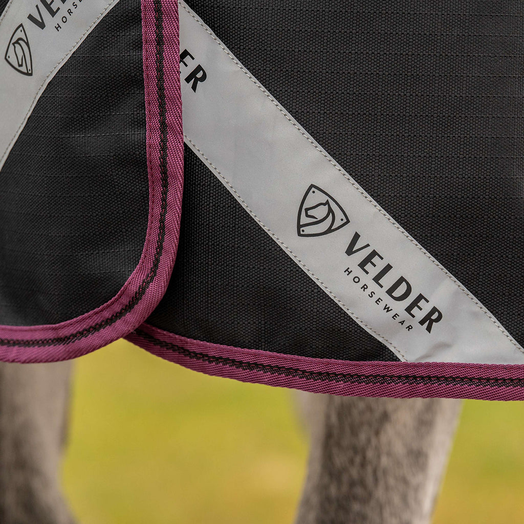 Velder Horsewear Premium Pony Turnout Rug 1200D 0g Noir