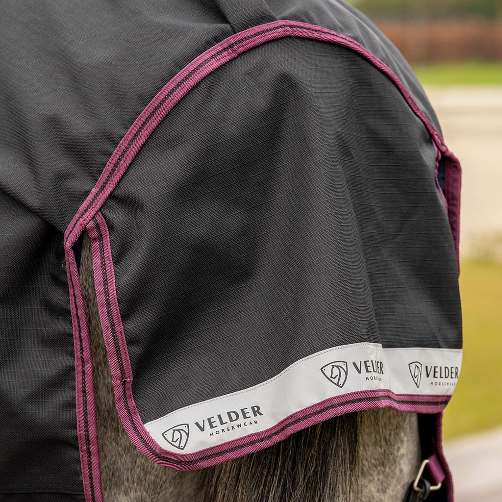 Velder Horsewear Premium Pony Turnout Rug 1200D 0g Noir
