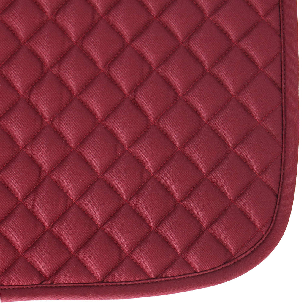 Velder Horsewear Essentials Tapis de Selle Dressage Classic Bordeaux