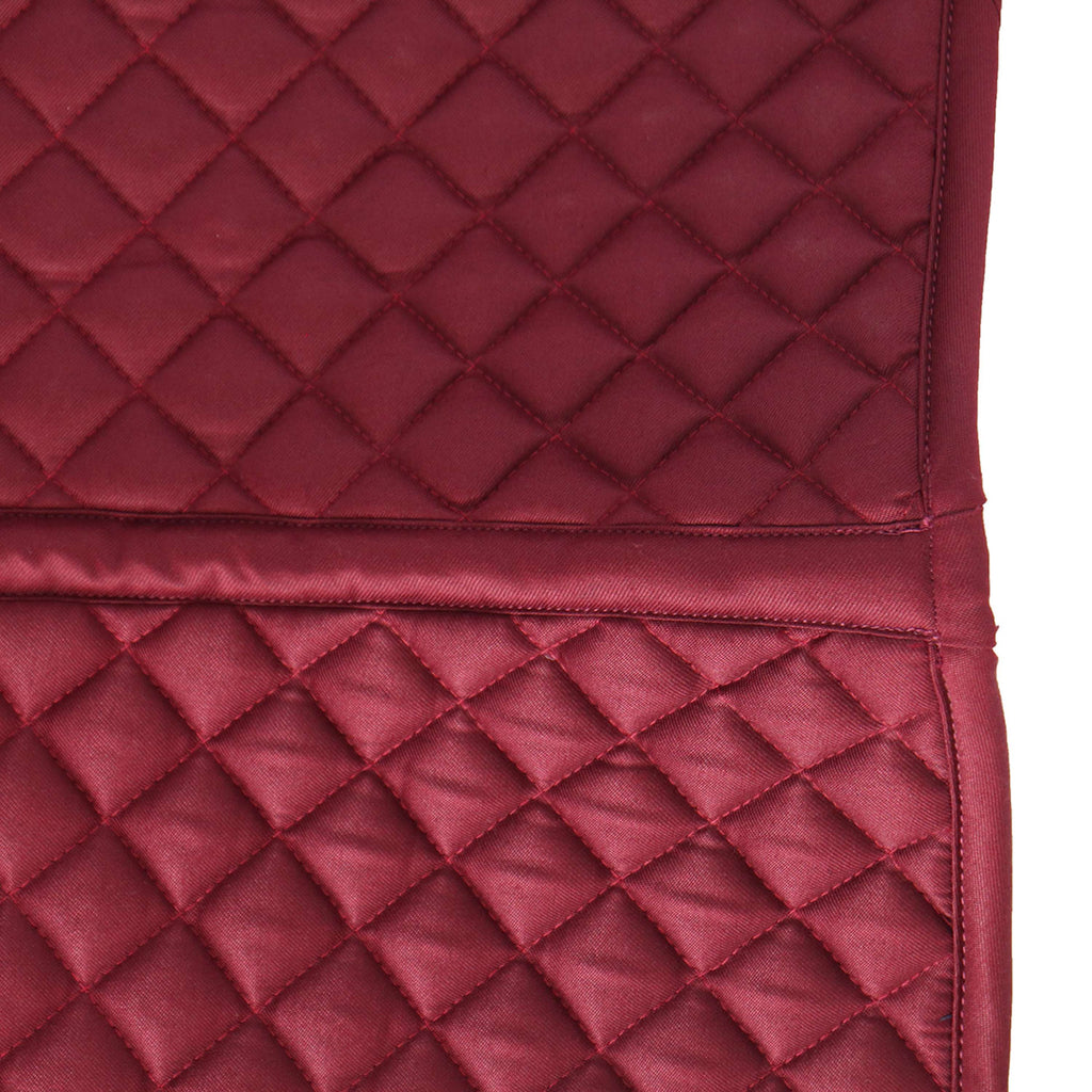 Velder Horsewear Essentials Tapis de Selle Dressage Classic Bordeaux