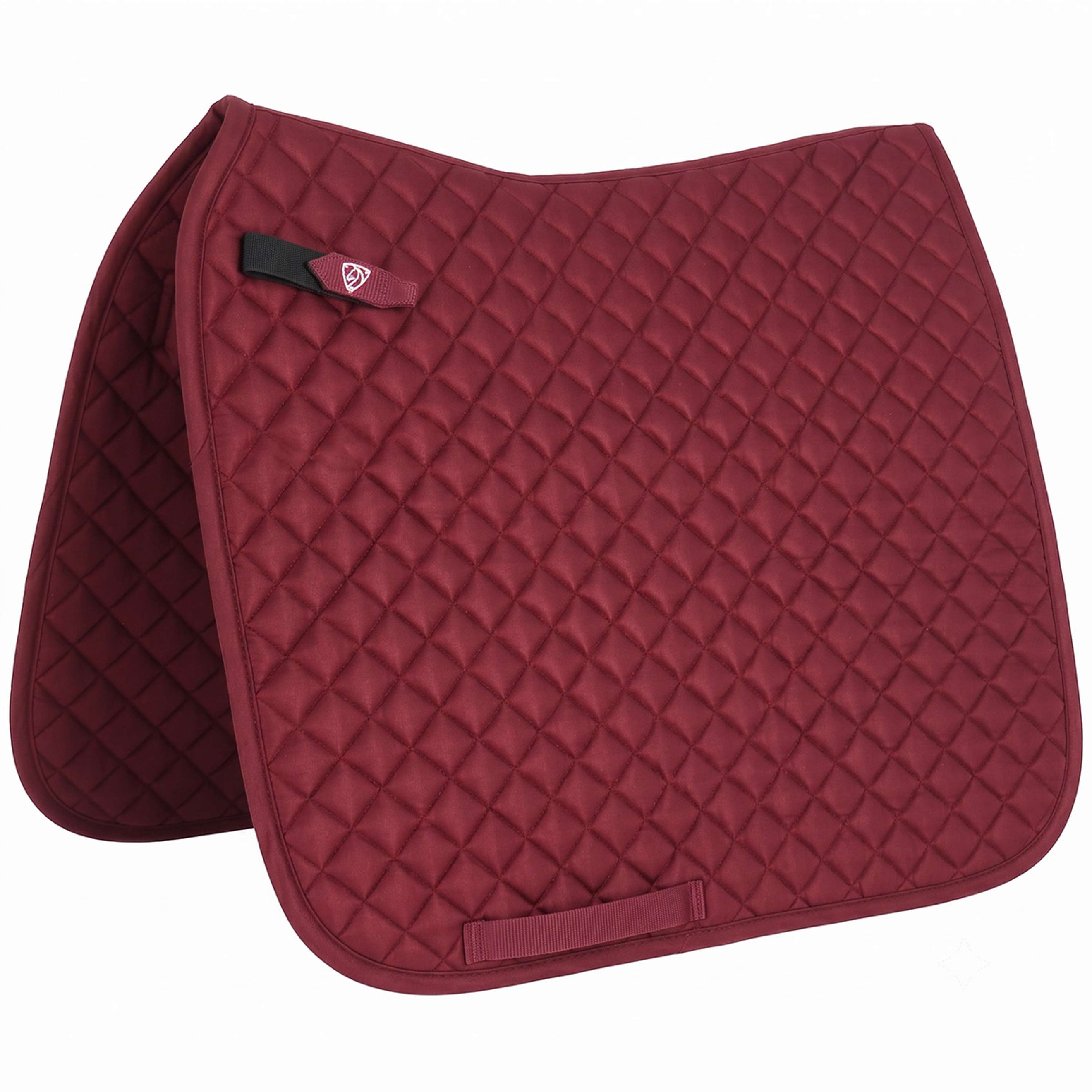 Velder Horsewear Essentials Tapis de Selle Dressage Classic Bordeaux