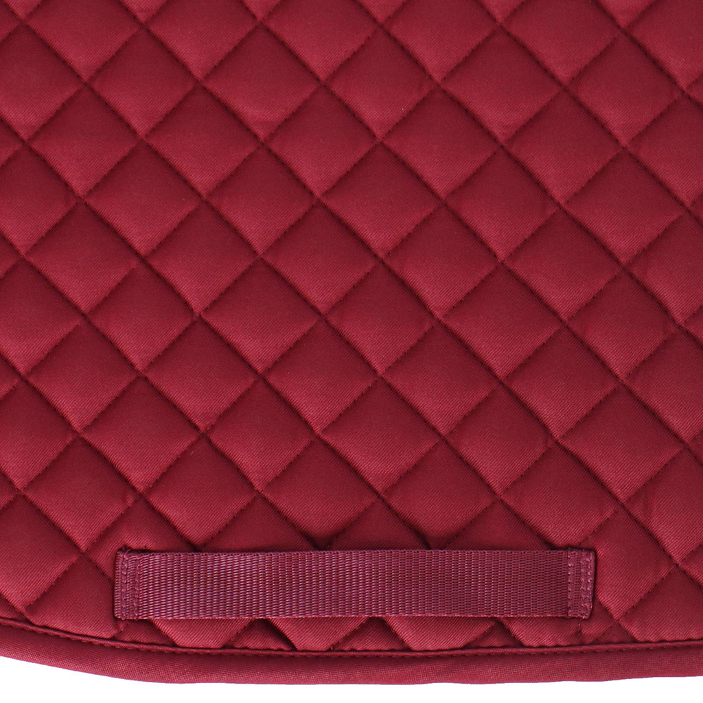Velder Horsewear Essentials Tapis de Selle de Saut Classic Bordeaux