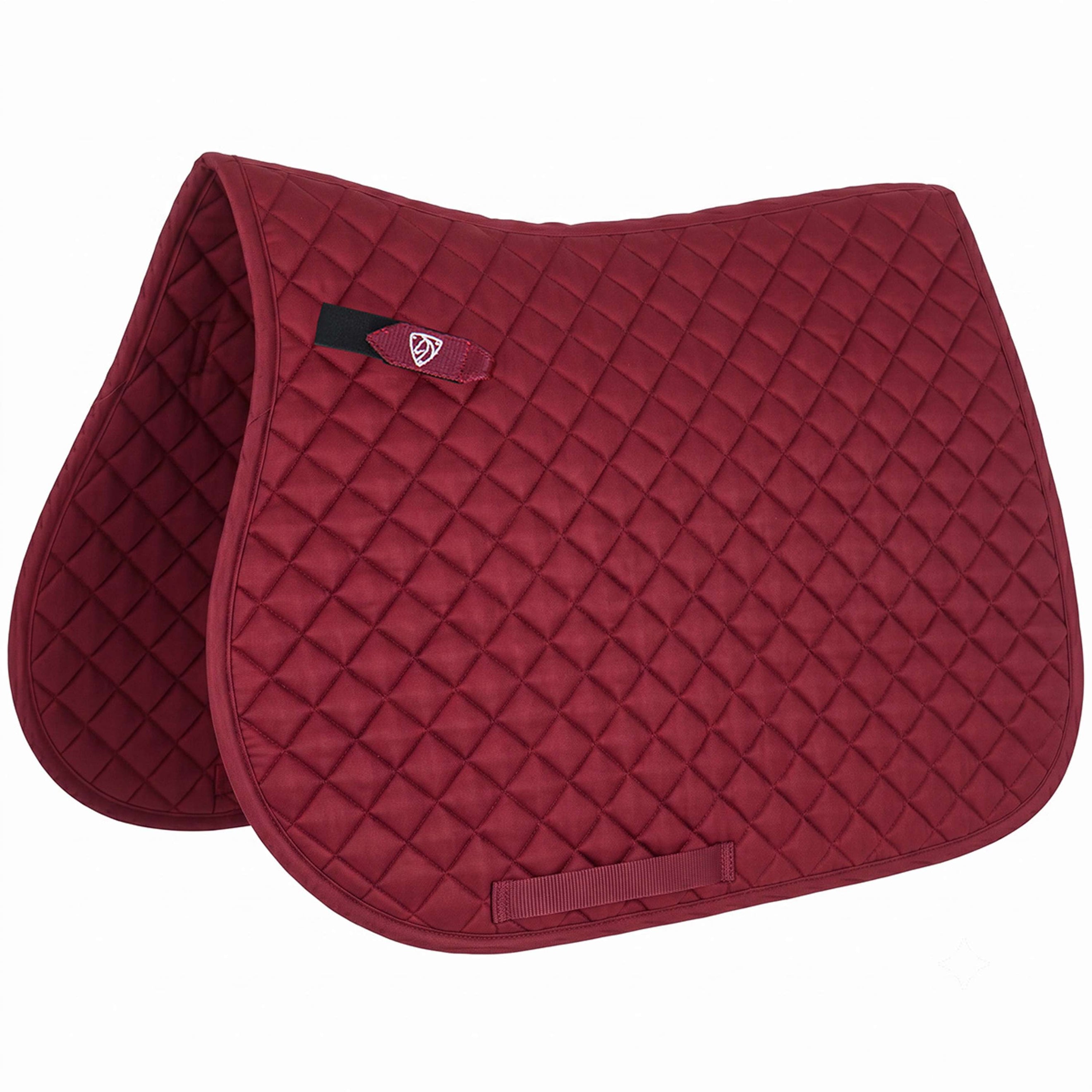 Velder Horsewear Essentials Tapis de Selle de Saut Classic Bordeaux