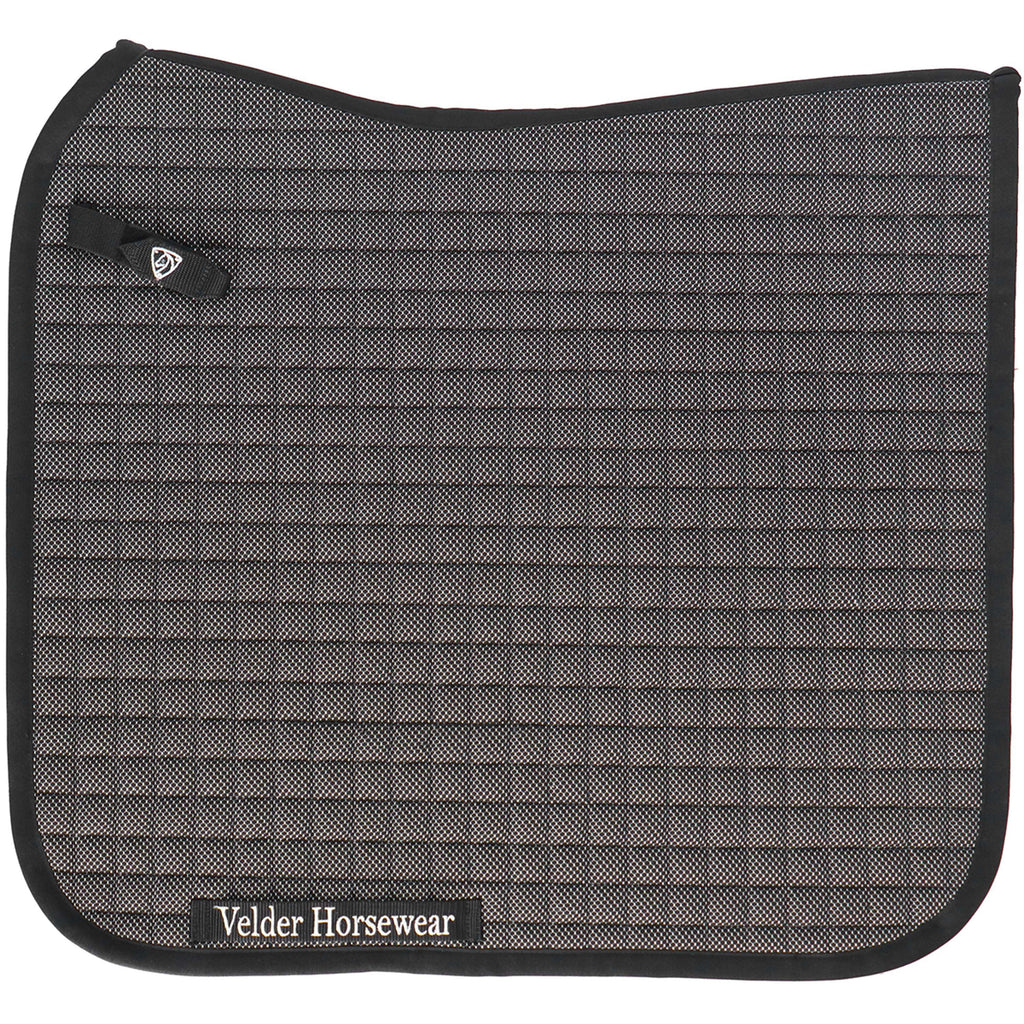 Velder Horsewear Premium Tapis de Selle Bamboo Dressage Noir