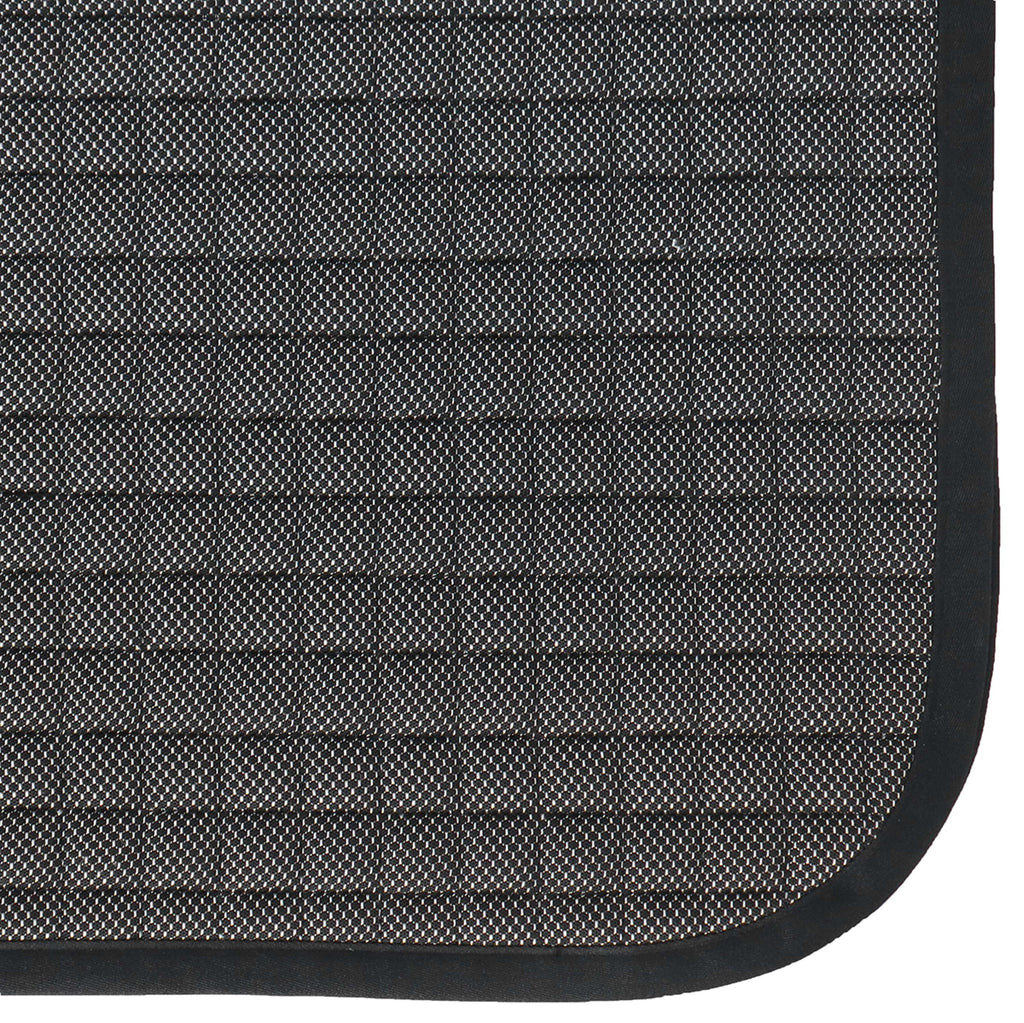 Velder Horsewear Premium Tapis de Selle Bamboo Dressage Noir