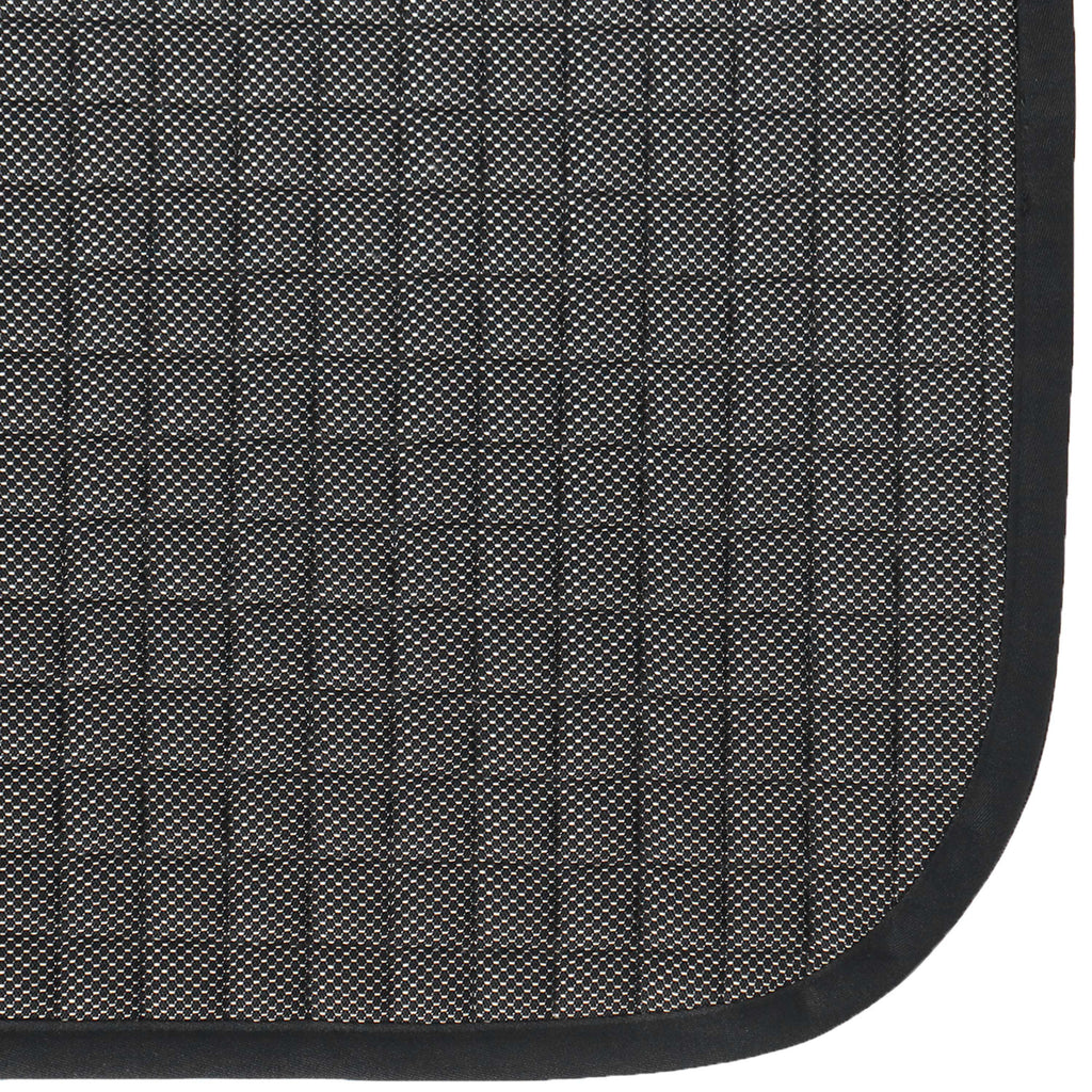 Velder Horsewear Premium Tapis de Selle Bamboo de Saut Noir