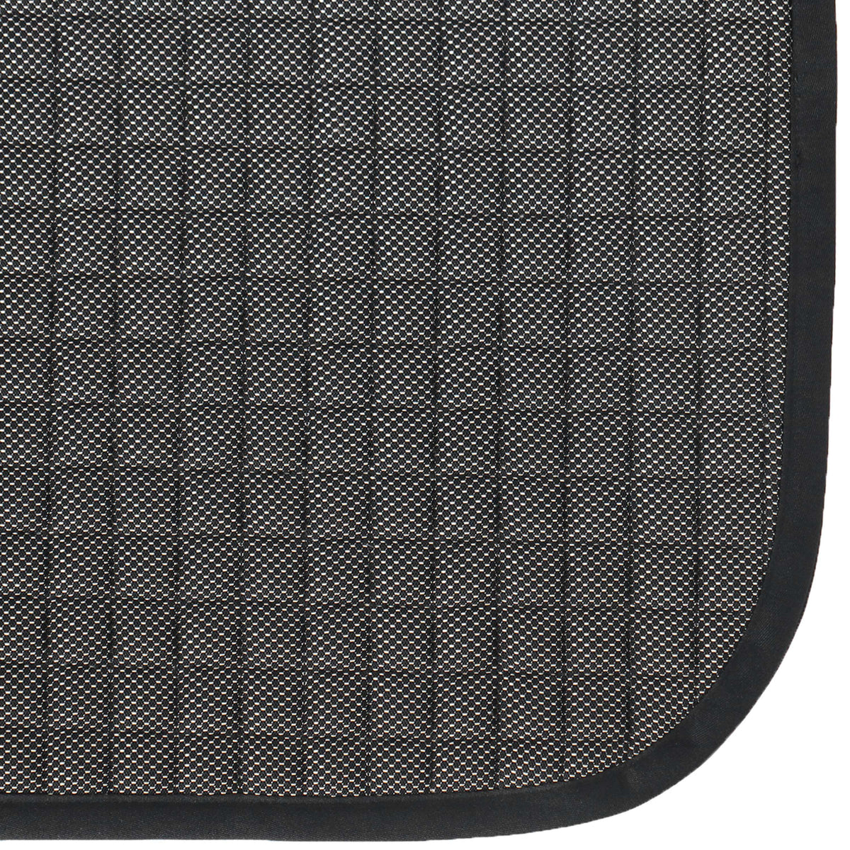 Velder Horsewear Premium Tapis de Selle Bamboo de Saut Noir