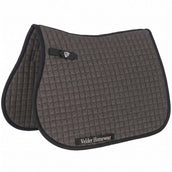 Velder Horsewear Premium Tapis de Selle Bamboo de Saut Noir