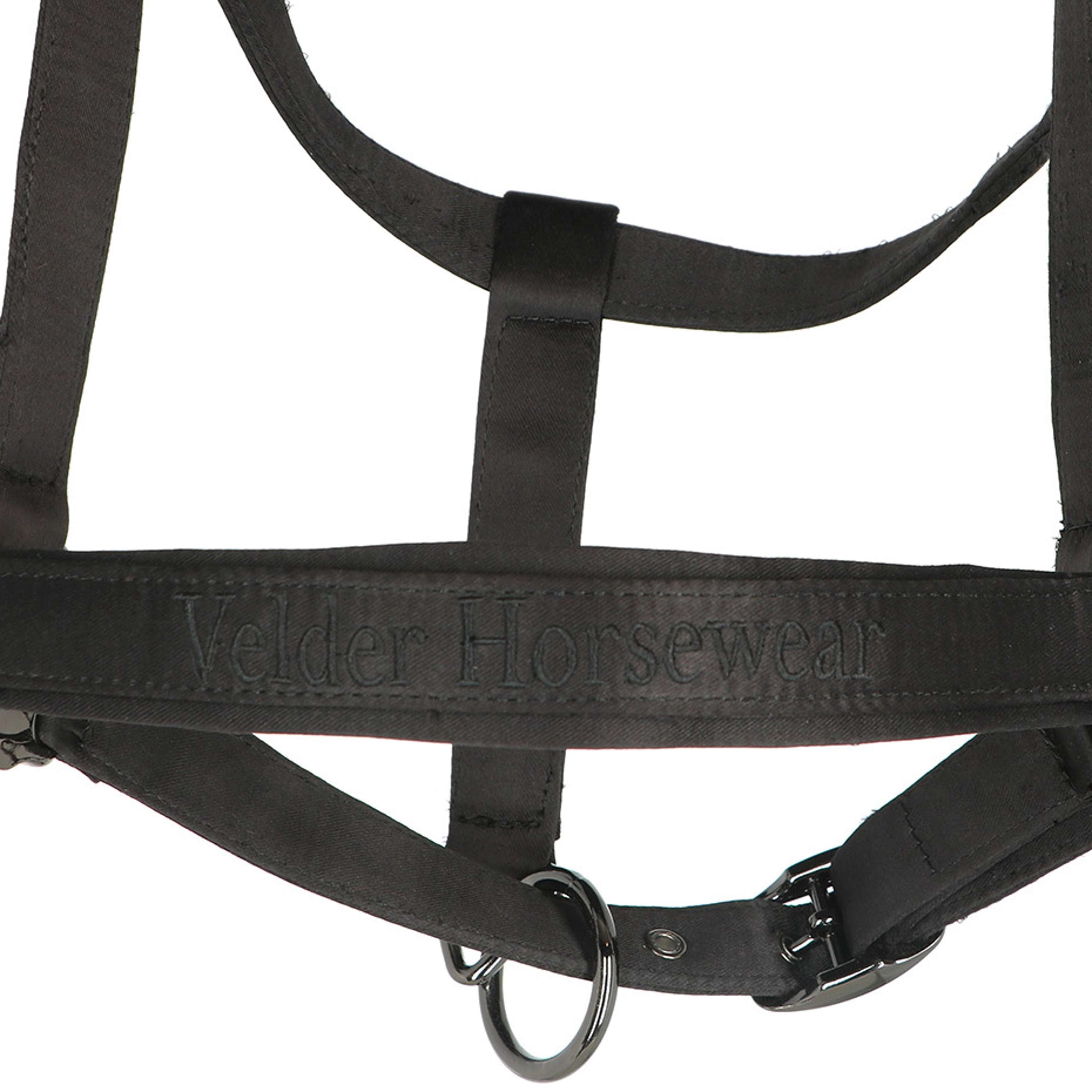 Velder Horsewear Premium Licol Satin Glow Noir