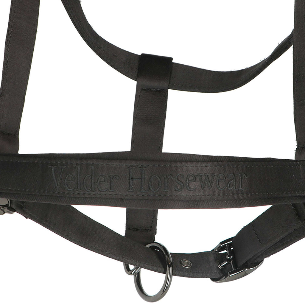 Velder Horsewear Premium Licol Satin Glow Noir