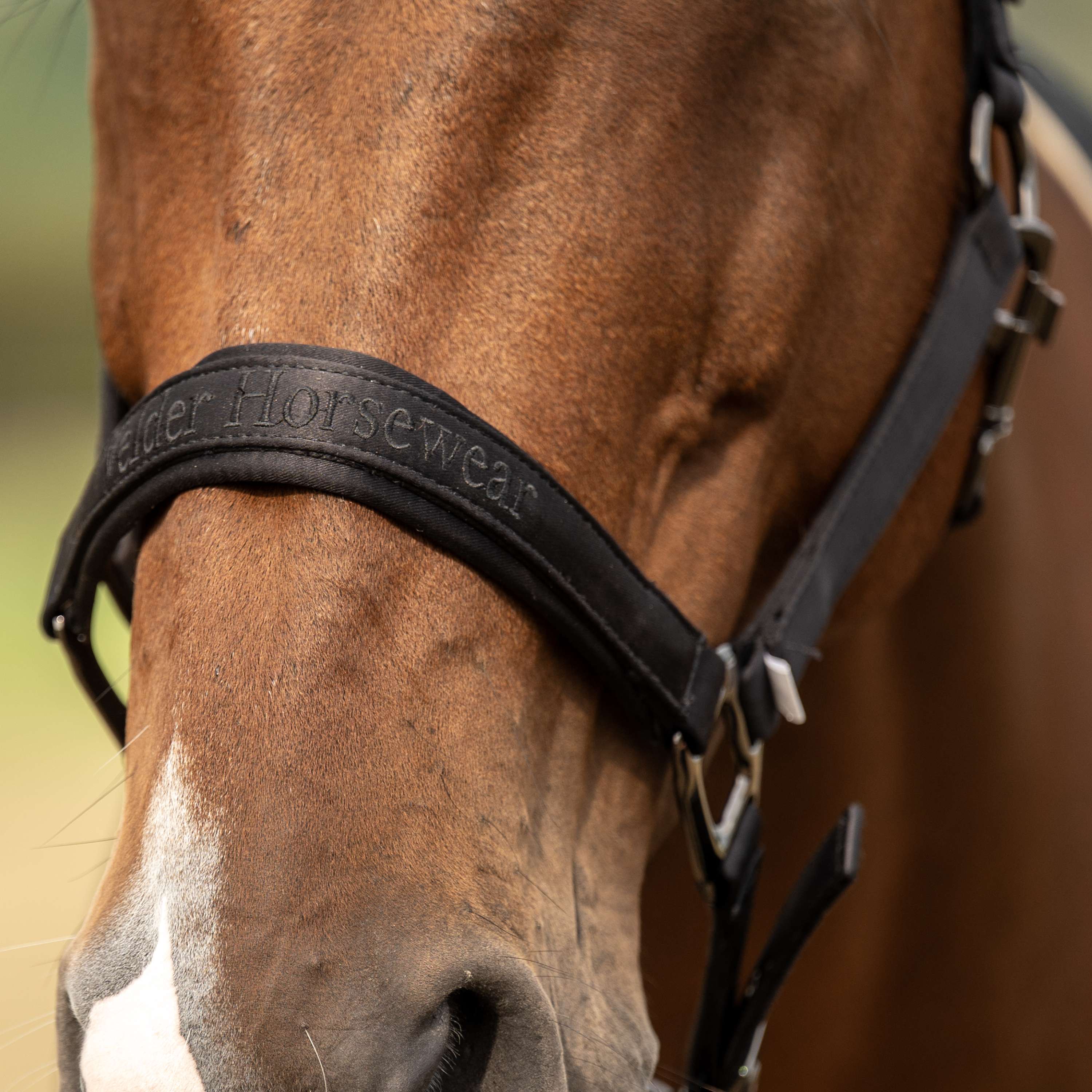 Velder Horsewear Premium Licol Satin Glow Noir