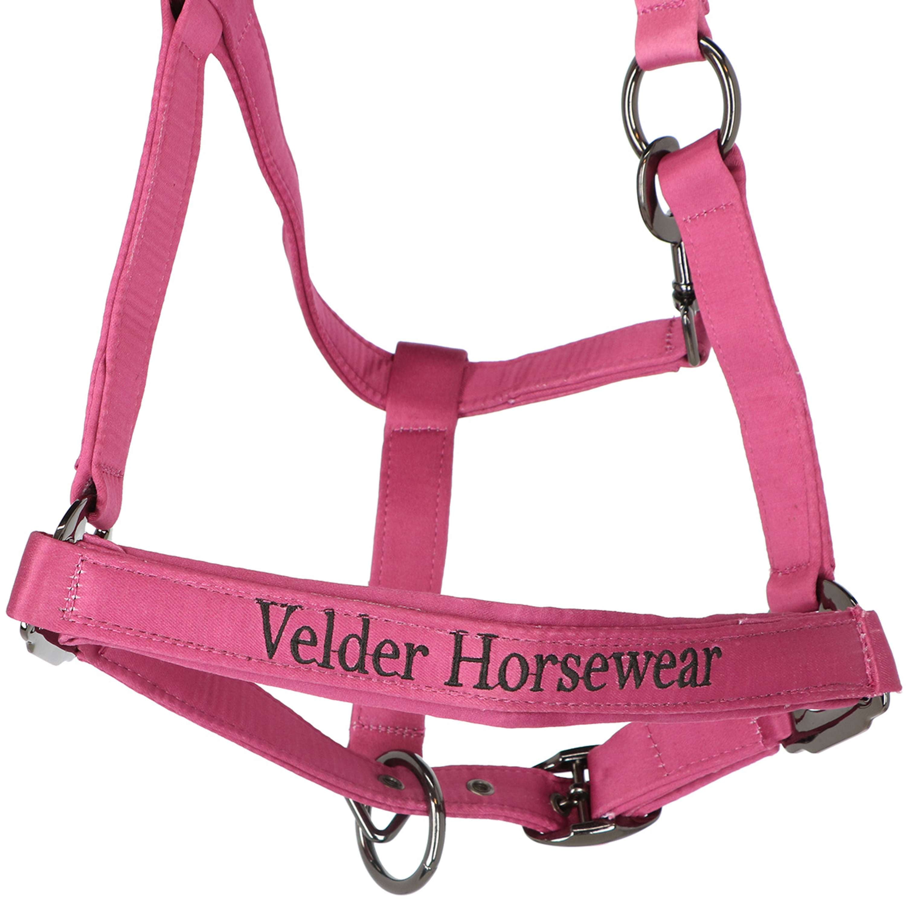 Velder Horsewear Premium Licol Satin Glow Dutch Raspberry